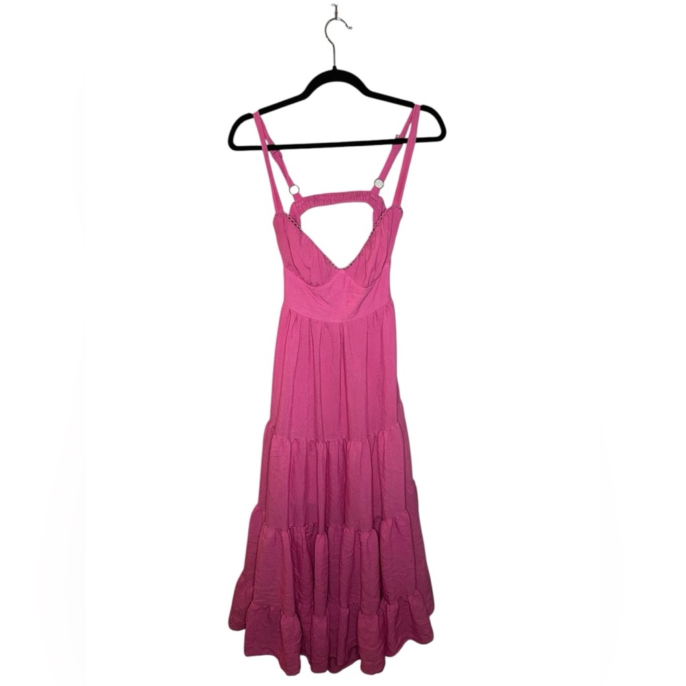 Princess Polly Pink Midi Dress - Picture 5 of 7